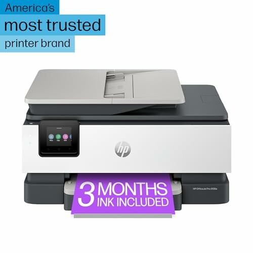 HP printer with 3 months ink included offer.